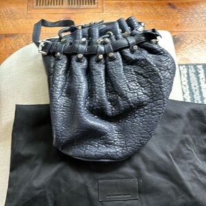 Alexander wang studded bucket bag